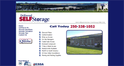 Desktop Screenshot of driftwoodselfstorage.com